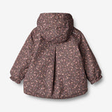 Wheat Outerwear Jacke Mimmi Tech | Baby Jackets 3121 eggplant buttercups