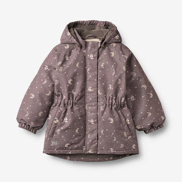 Wheat Outerwear Jacke Petra Jacket 9675 plum truffle stars