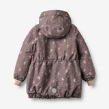 Wheat Outerwear Jacke Tove Jacket 9675 plum truffle stars