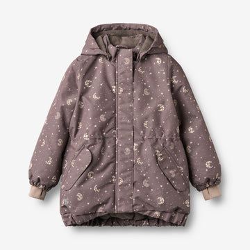 Wheat Outerwear Jacke Tove Jacket 9675 plum truffle stars
