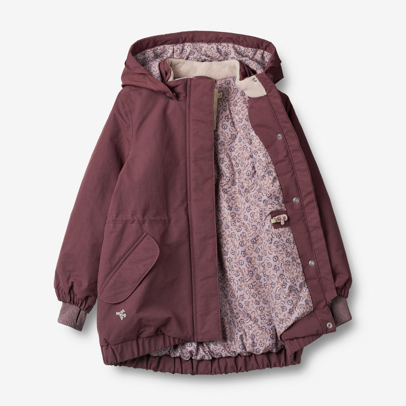 Wheat Outerwear Jacke Tove Tech Jackets 1176 purple dawn