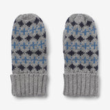 Wheat Outerwear Jacquard-Handschuhe Cotta Accessory 0105 grey melange