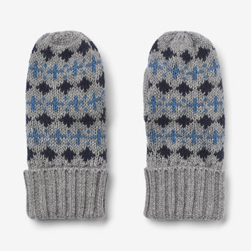 Wheat Outerwear Jacquard-Handschuhe Cotta Accessory 0105 grey melange