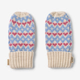 Wheat Outerwear Jacquard-Handschuhe Haansi Accessory 1043 blue