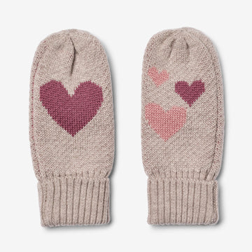 Wheat Outerwear Jacquard-Handschuhe Haansi Accessory 1356 pale lilac