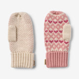 Wheat Outerwear Jacquard-Handschuhe Haansi Accessory 2026 rose