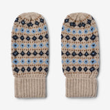 Wheat Outerwear Jacquard-Handschuhe Haansi Accessory 9574 warm sand melange