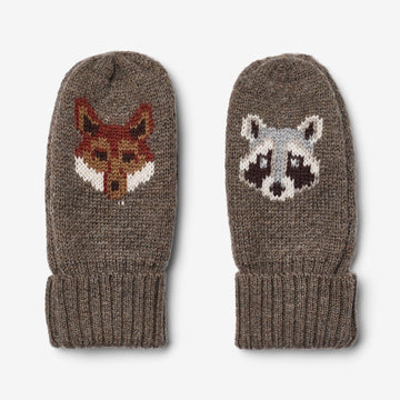 Wheat Outerwear Jacquard-Handschuhe Towsi Accessory 9715 dry soil