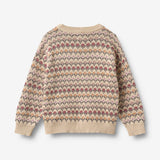 Wheat Main Jacquard-Pullover Harlow Pullover 3191 offwhite