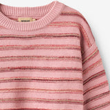 Wheat Main Jacquard-Pullover Harlow Pullover 9784 berry cream stripe