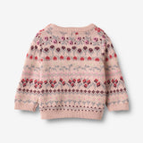 Wheat Main Jacquard-Pullover Mikmak Pullover 2317 dim rose