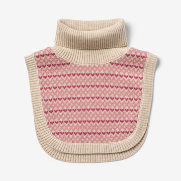 Wheat Outerwear Jacquard Halswärmer Majo Accessory 2026 rose
