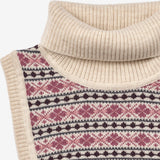 Wheat Outerwear Jacquard Halswärmer Majo Accessory 3129 eggshell
