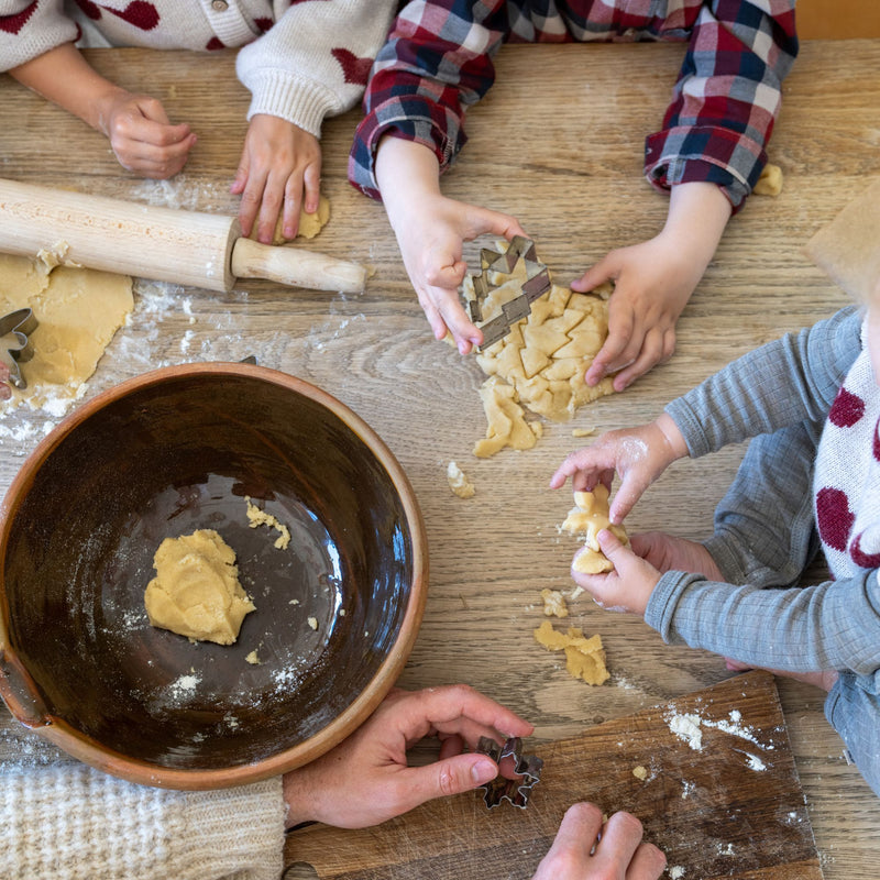 Wheat Main Jacquard Strick-Cardigan Herz Knitted Tops 9562 offwhite melange