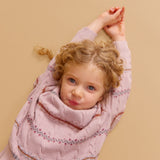 Wheat Main Jacquard Strick Harper Pullover 1354 soft lilac