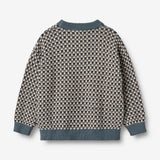 Wheat Main Jacquard-Pullover Flores Knitted Tops 1460 stormy weather