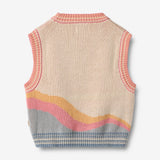 Wheat Main Jaquardweste Maria Knitted Tops 9042 multi