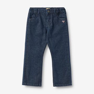 Wheat Main Jeans Stickerei Liane Denim 1108 dark blue