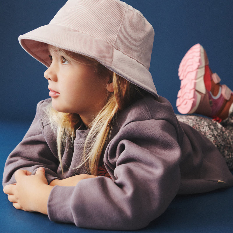 Wheat Main Jersey-Hose Ela Trousers 9565 purple stone flowers