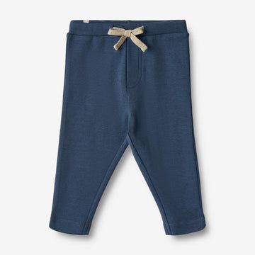 Wheat Main  Jersey-Hose Manfred Trousers 1042 blue waves