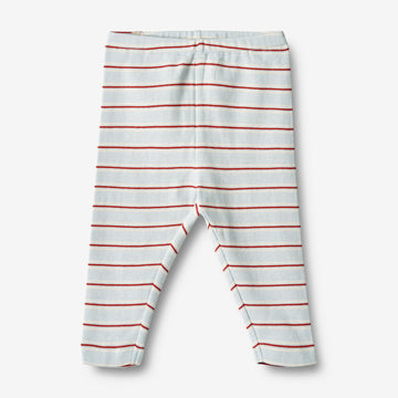 Wheat Main  Jersey-Hose Silas Leggings 4031 light blue stripe