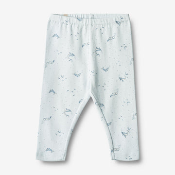 Wheat Main  Jersey-Hose Silas Leggings 4032 light blue whales
