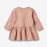 Wheat Main Jersey-Kleid L/S Bessie Dress 9566 rose dust flower meadow