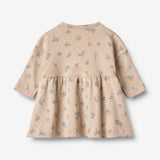 Wheat Main Jersey-Kleid L/S Emmy Dress 9573 warm sand flowers