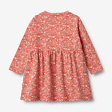 Wheat Main Jersey-Kleid L/S Sessa Dress 9422 coral flowers