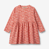 Wheat Main Jersey-Kleid L/S Sessa Dress 9422 coral flowers