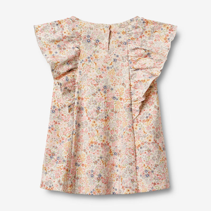 Wheat Main Jersey-Kleid Rüsche Shirley Dress 9418 bright flowers