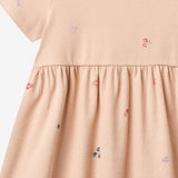 Wheat Main Jersey-Kleid S/S Anna Dress 2475 rose flowers