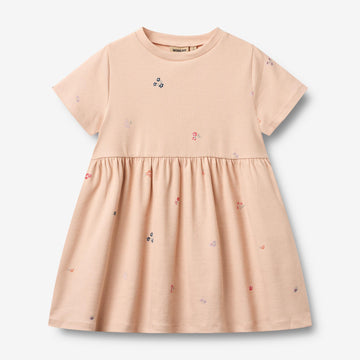 Wheat Main Jersey-Kleid S/S Anna Dress 2475 rose flowers