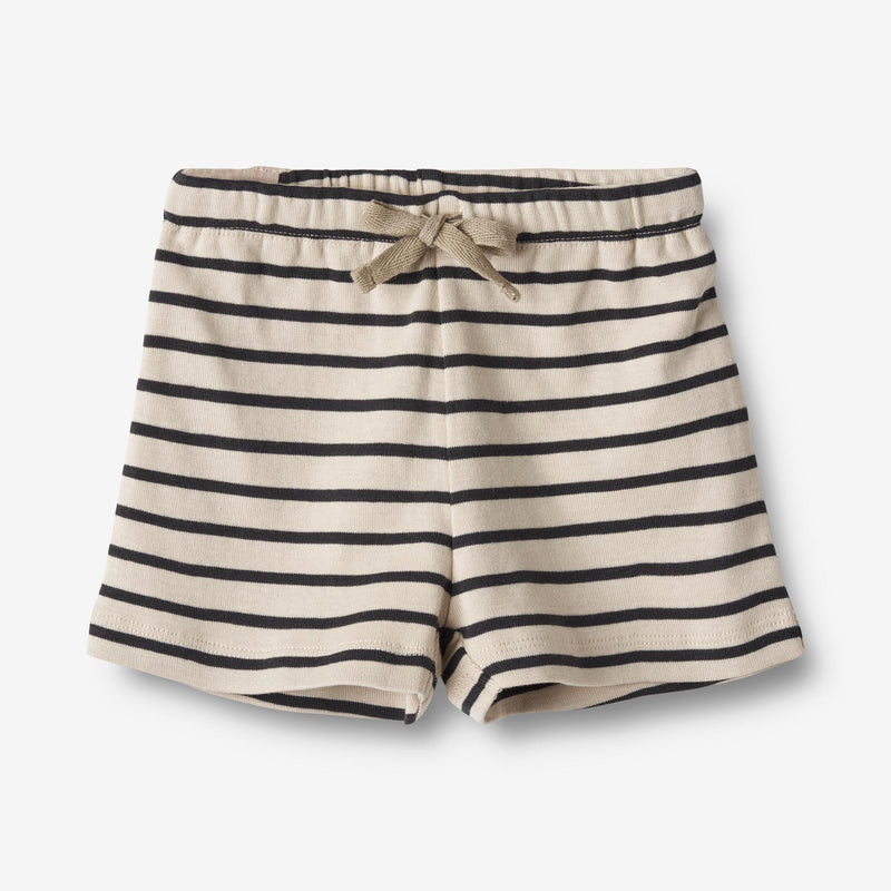 Wheat Main  Jersey-Short Vic Shorts 1433 navy stripe