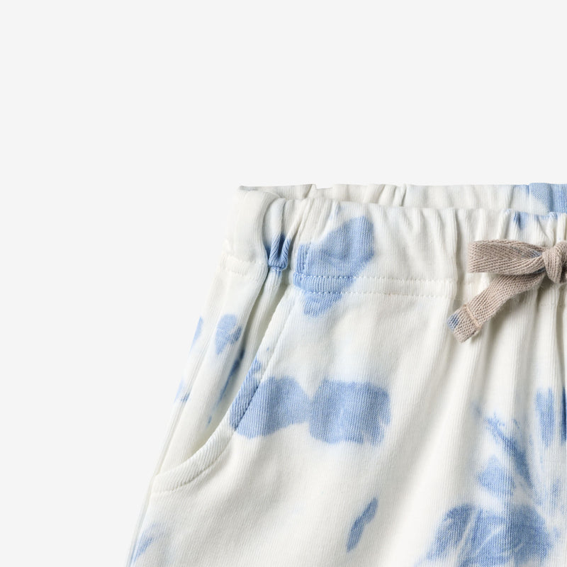 Wheat Main Jersey-Shorts Kalle Shorts 9417 blue tie dye