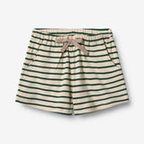 Wheat Main Jersey-Shorts Kalle Shorts 4142 green stripe