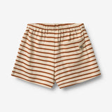 Wheat Main Jersey-Shorts Kalle Shorts 9447 warm caramel stripe