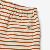 Wheat Main Jersey-Shorts Kalle Shorts 9447 warm caramel stripe