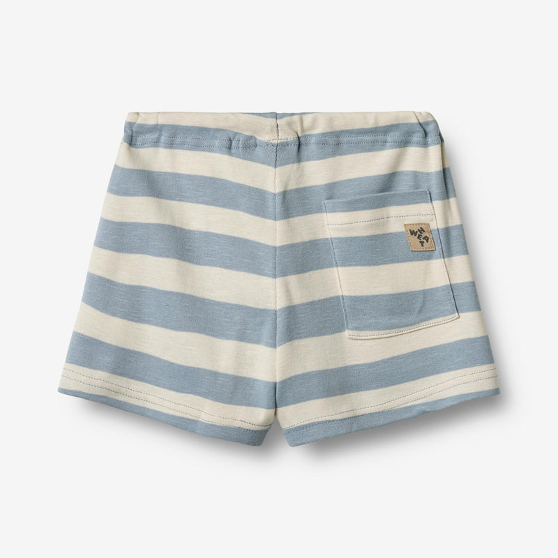 Wheat Main Jersey-Shorts Kalle Shorts 9420 calm blue stripe