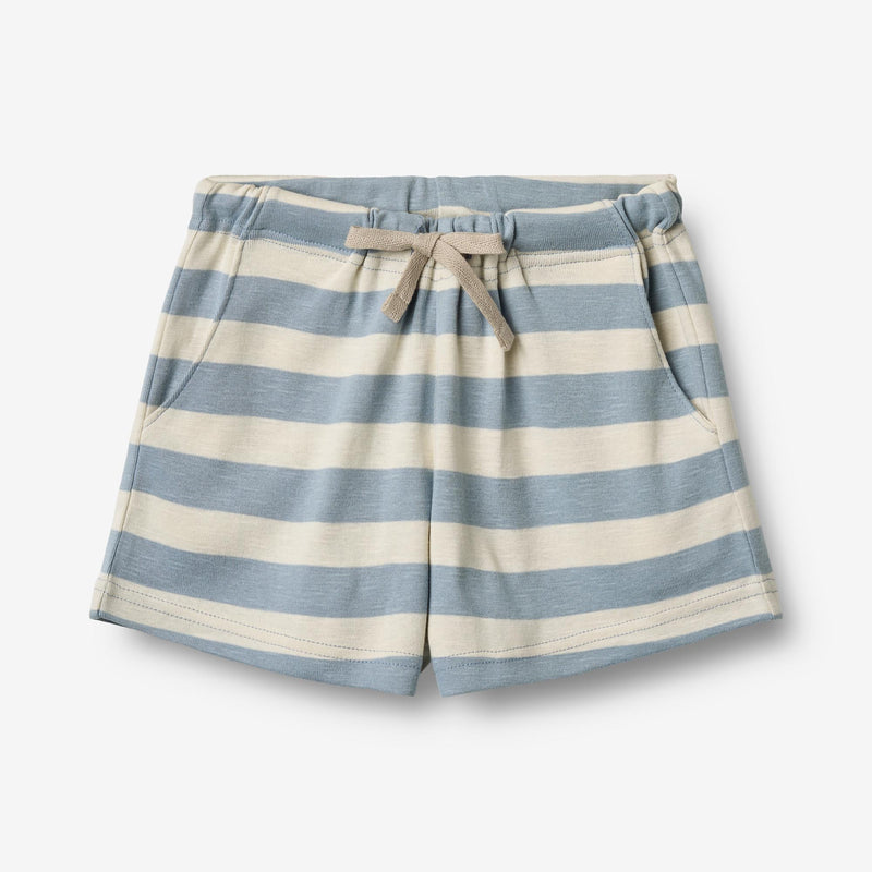 Wheat Main Jersey-Shorts Kalle Shorts 9420 calm blue stripe