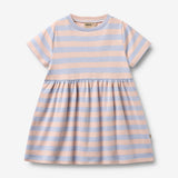 Wheat Main Jersey Kleid S/S Anna Dress 9653 powder stripe
