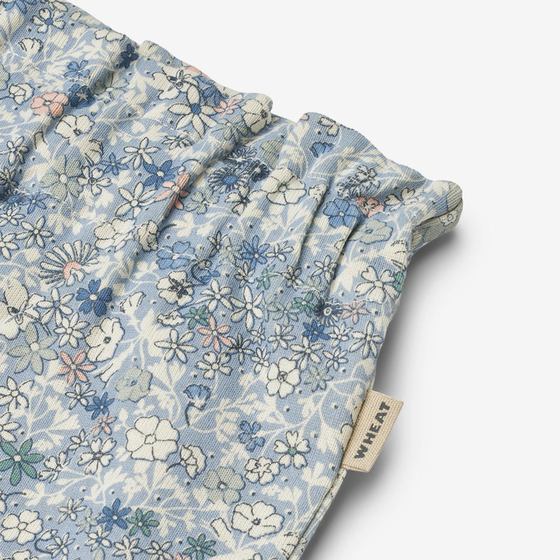 Wheat Main Jersey Hose Liza Trousers 9418 blue summer flowers