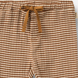 Wheat Main Jersey Hose Manfred Trousers 3017 warm hazel stripe