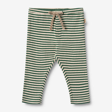 Wheat Main Jersey Hose Manfred Trousers 4142 green stripe
