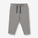 Wheat Main Jersey Hose Manfred Trousers 9432 navy rib stripe