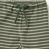 Wheat Main Jersey Hosen Manfred Trousers 4076 dark green stripe