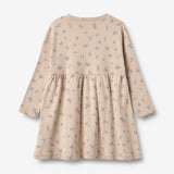 Wheat Main Jersey Kleid L/S Emmy Dress 9573 warm sand flowers
