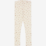 Wheat Main  Jersey Leggings Leggings 3358 chalk flowers