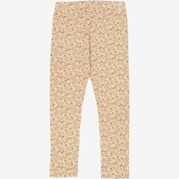 Wheat Main  Jersey Leggings Leggings 3130 eggshell flowers