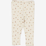 Wheat Main  Jersey Leggings | Baby Leggings 3358 chalk flowers